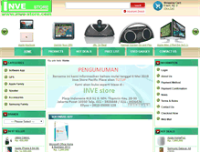 Tablet Screenshot of inve-store.com